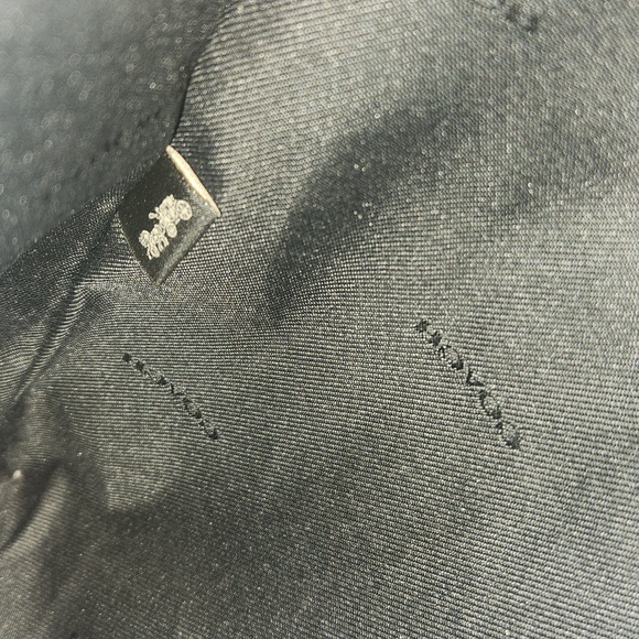 Coach Pebbled leather 2 way bag - Picture 5 of 12